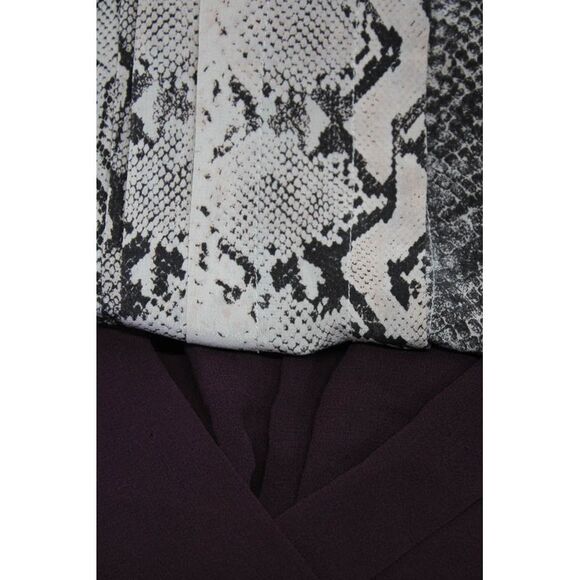 Babaton Joie Women's Silk Blouses Purple Beige Size XXS XS Lot 2 - Picture 2 of 6